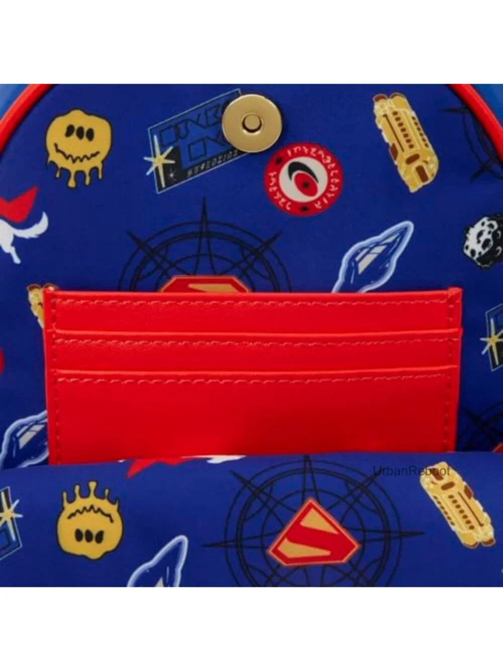 Loungefly Supergirl Krypto Sling Crossbody Faux Leather Bag Coin Pouch